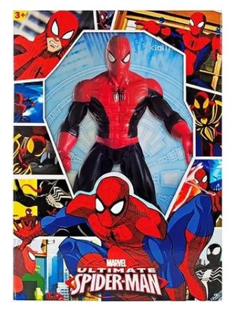 MUÑECO SPIDERMAN NEGRO GRANDE