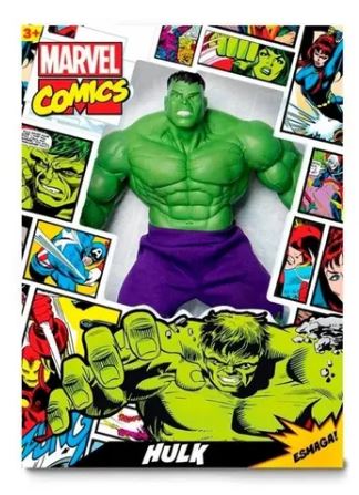 MUÑECO INCREIBLE HULK COMICS GRANDE