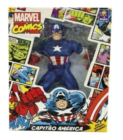 MUÑECO CAPITAN AMERICA COMICS GRANDE