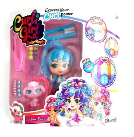 CURLI GIRLS DELUXE COLOR MAGIC MUÑECA CON ACCESORIOS