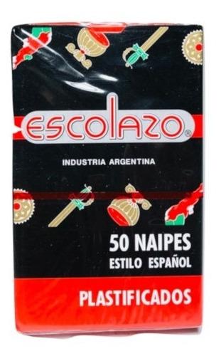 NAIPES ESCOLAZO ESPAÑOLA X 50