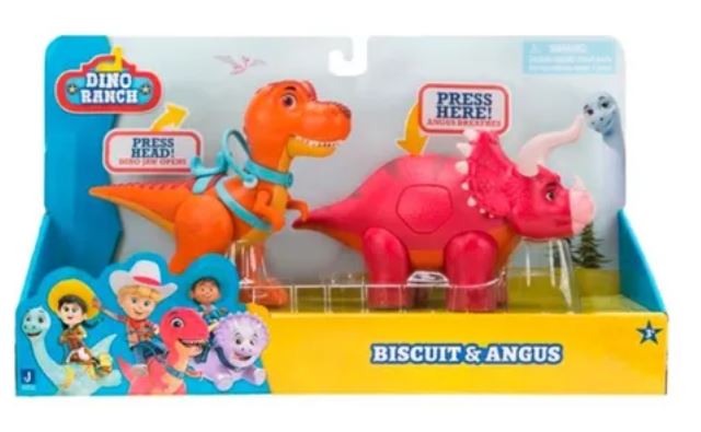 DINO RANCH DINOSAURIO X2