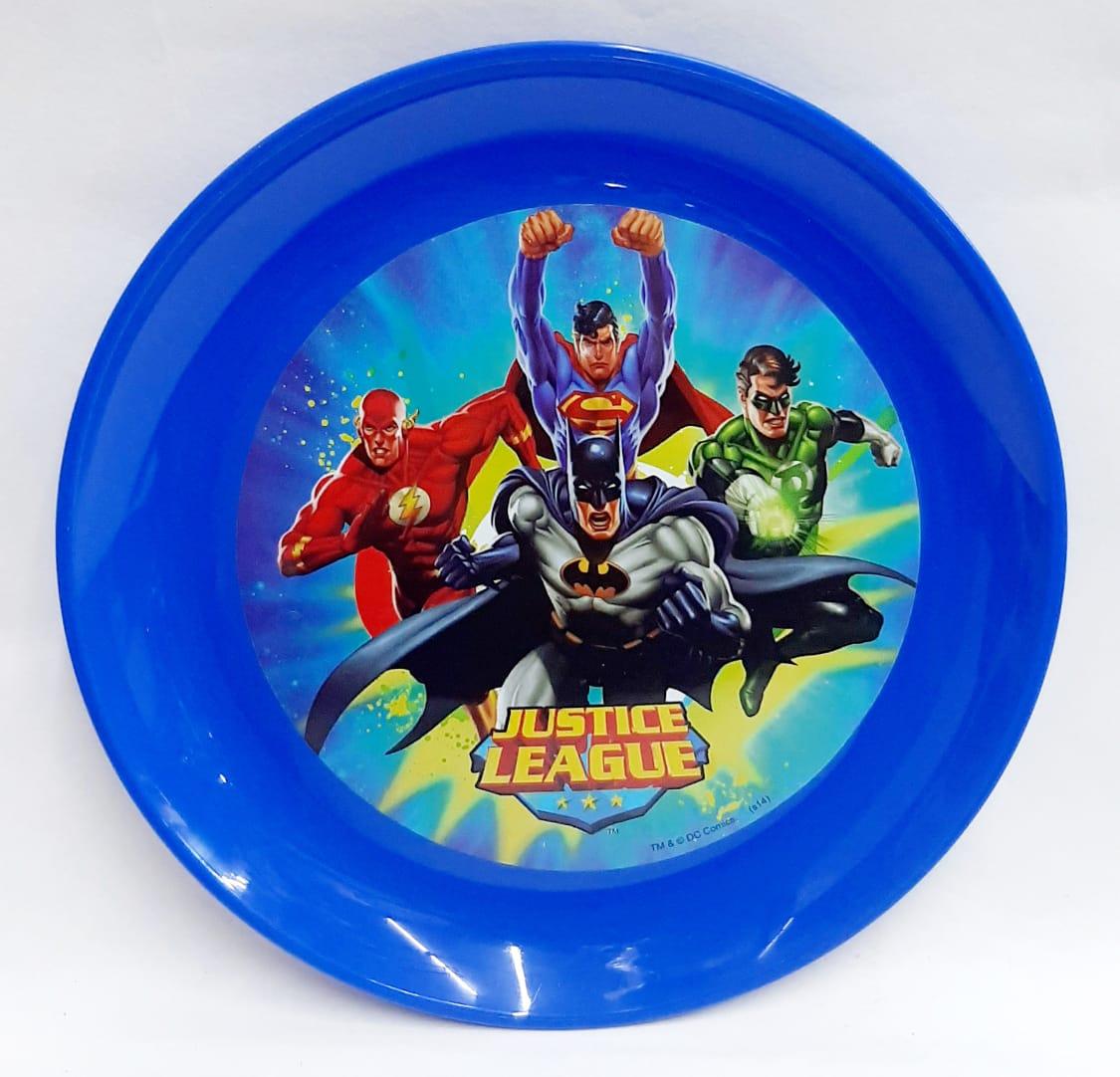 PLATO PLAYO LIGA DE LA JUSTICIA 18CM ZOTT