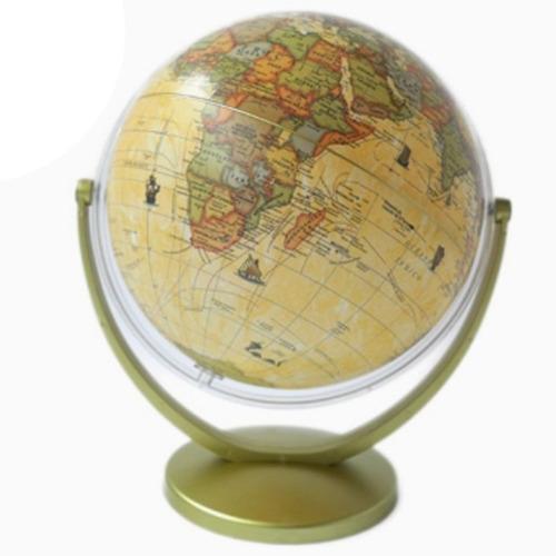 GLOBO TERRAQUEO 14CM SEPIA MULTIGIRO