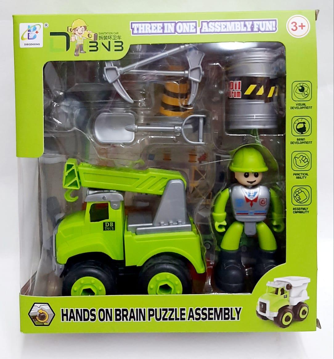 SET CONSTRUCTOR CON VEHICULO VERDE