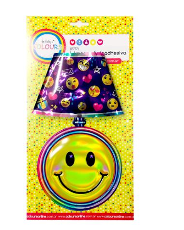 STICKER LAMPARA AUTOADHESIVA SMILE