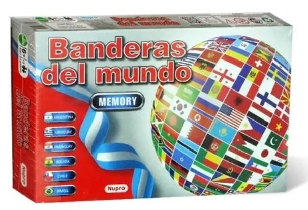 MEMORY BANDERAS DEL MUNDO