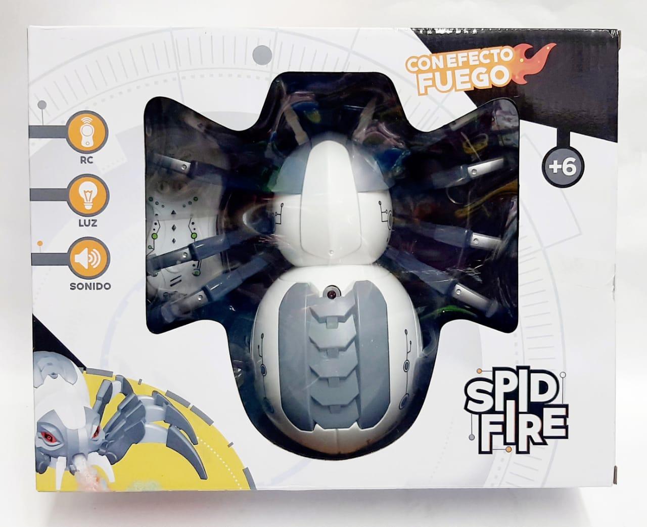 SPIID FIRE ARAÑA R/C CON EFECTO FUEGO