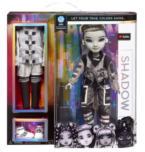 MUÑECA SHADOW RAINBOW HIGH ASH SILVERSTONE