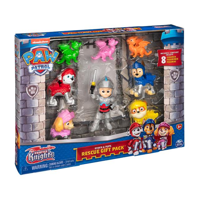 PAW PATROL FIGURAS X 8 RESCUE KNIGHTS