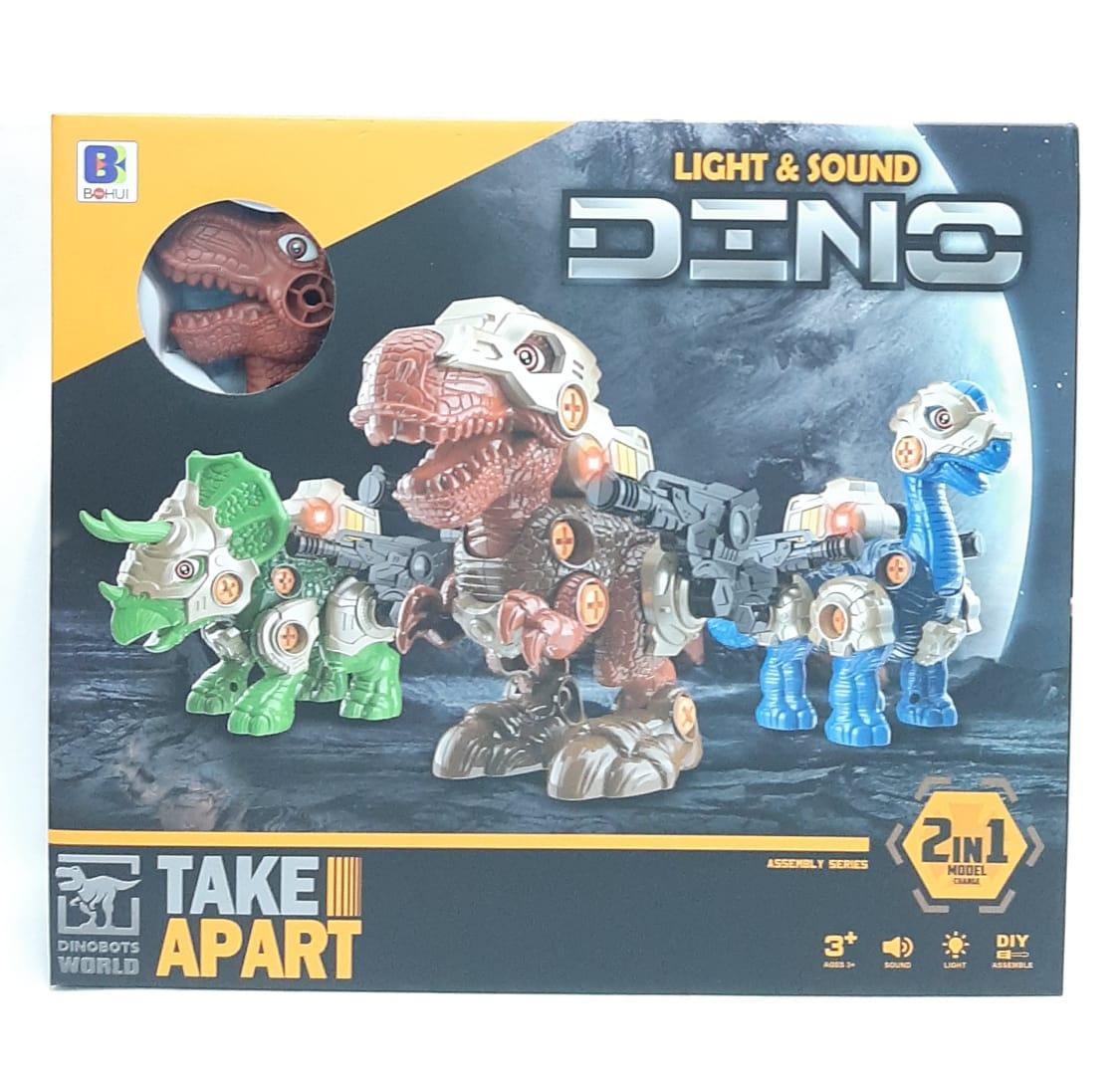 DINOSAURIO 2 EN 1 TIRANOSAURIO