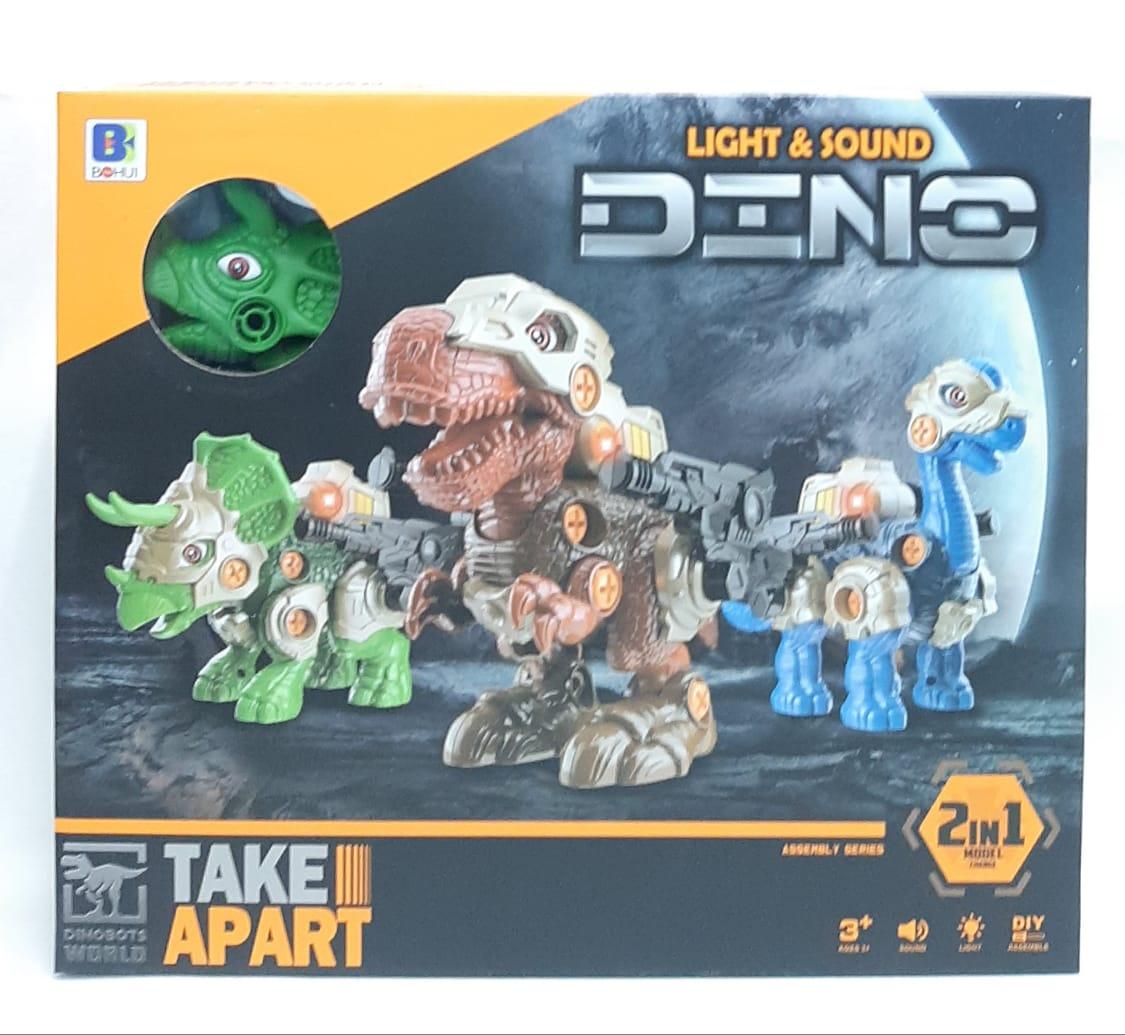 DINOSAURIO 2 EN 1 TRICERAPTORS