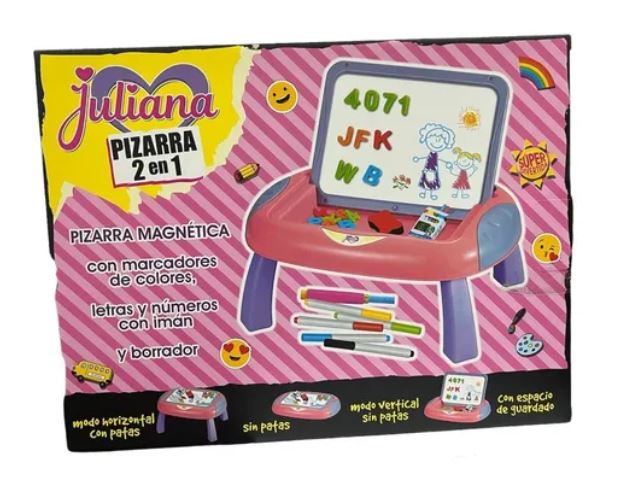 JULIANA PIZARRA 2EN1 MAGNETICA - TIZA