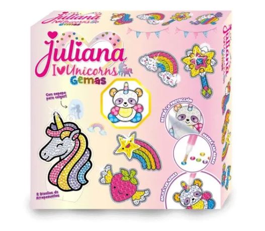 JULIANA I LOVE UNICORNS GEMAS