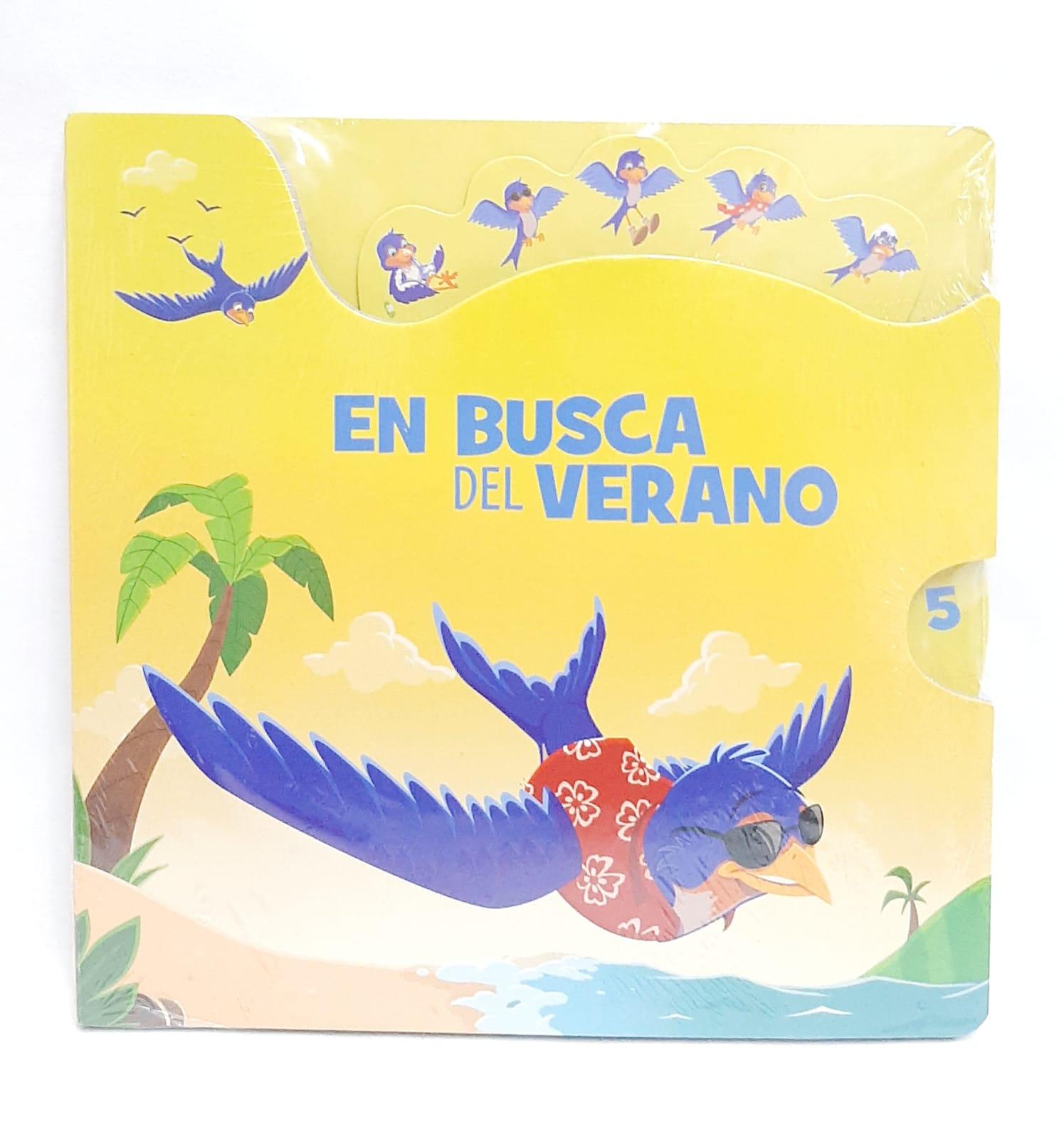 LIBRO CON FORMA EN BUSCA DEL VERANO