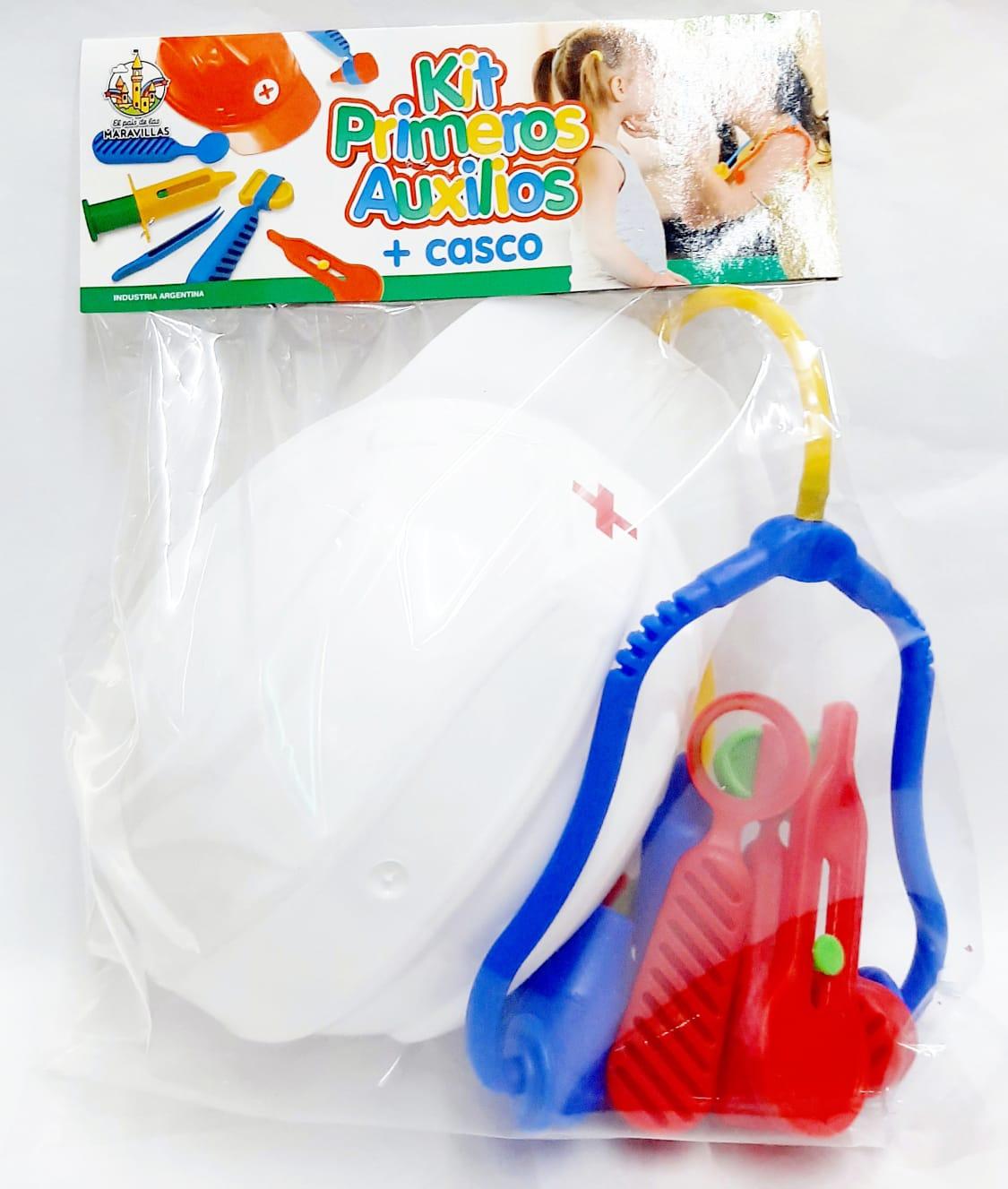 CASCO CON  SET DOCTOR PRIMEROS AUXILIOS