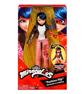 MIRACULOUS MARINETTE FASHION FLIP LENTEJUELAS