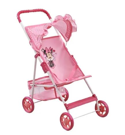 SILLA PASEO CON TOLDO Y CANASTO MINNIE