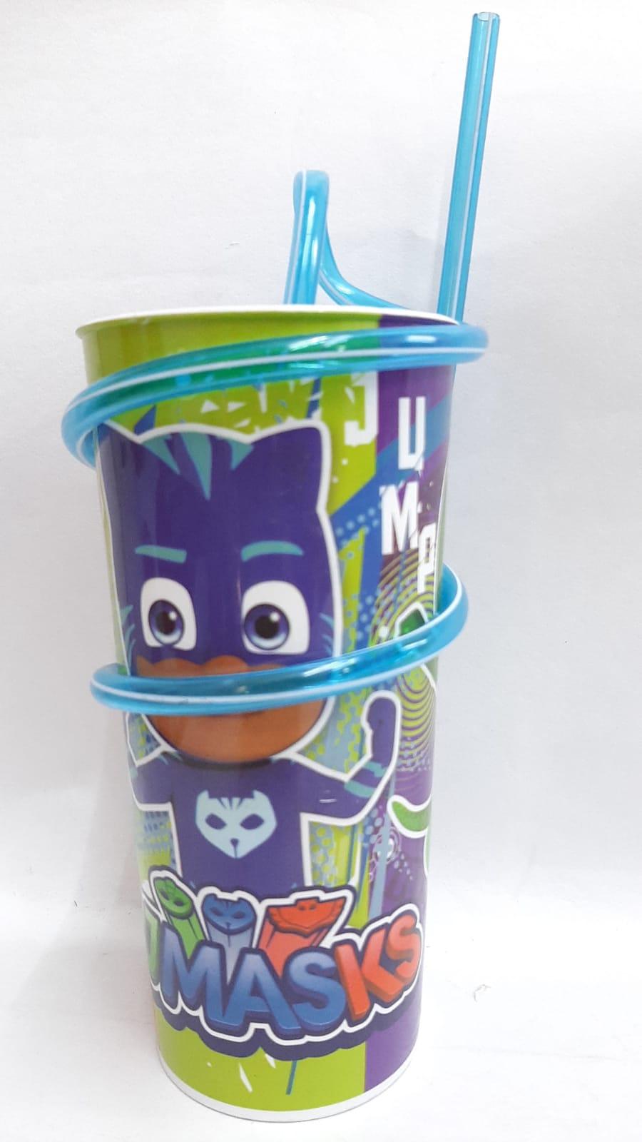 VASO CON SORBETE ALTO PJ MASKS