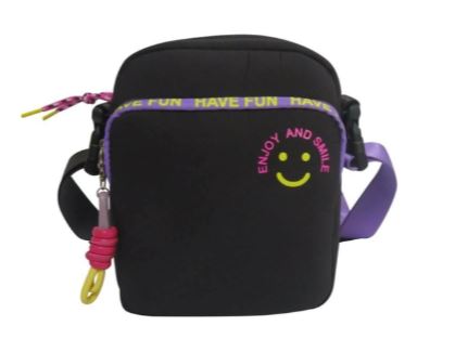 BOLSO CON LLAVERO ENJOY AND SMILE