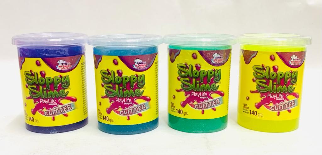 SLOPPY SLIME CON GLITTER