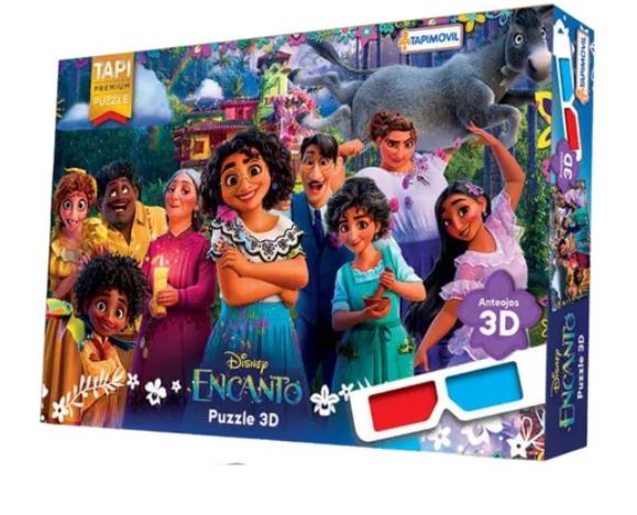 PUZZLE 60PZS 3D ENCANTO