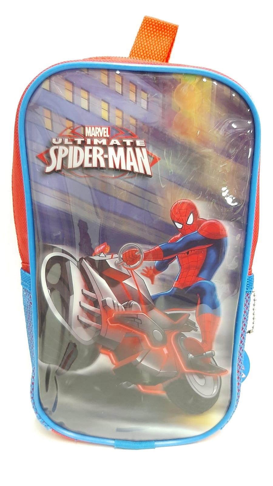 CANOPLA CON CIERRE VERTICAL SPIDERMAN