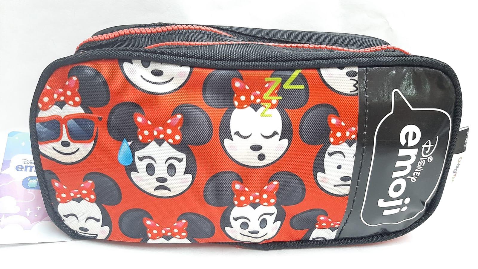 CARUCHERA 2 CIERRES EMOJI DISNEY