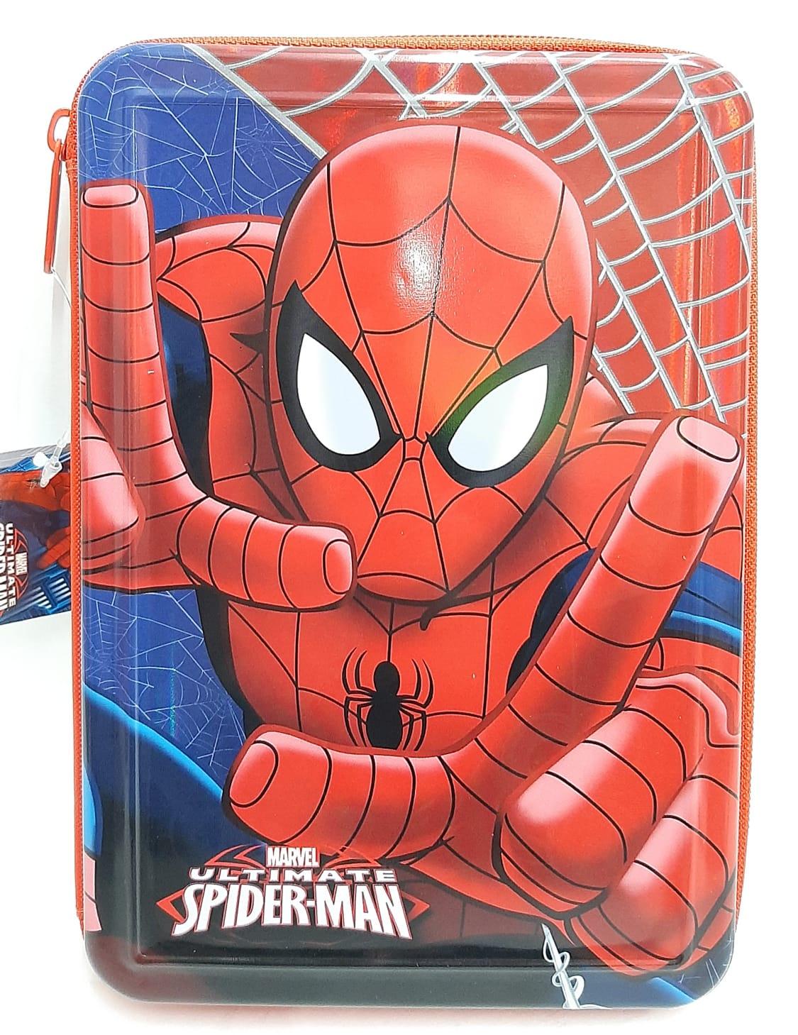 CANOPLA 1 PISO LATA SPIDERMAN (CRHA103)