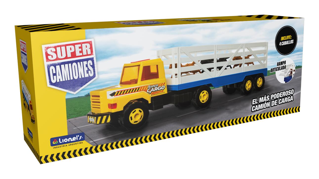 CAMION CON ANIMALES EN CAJA