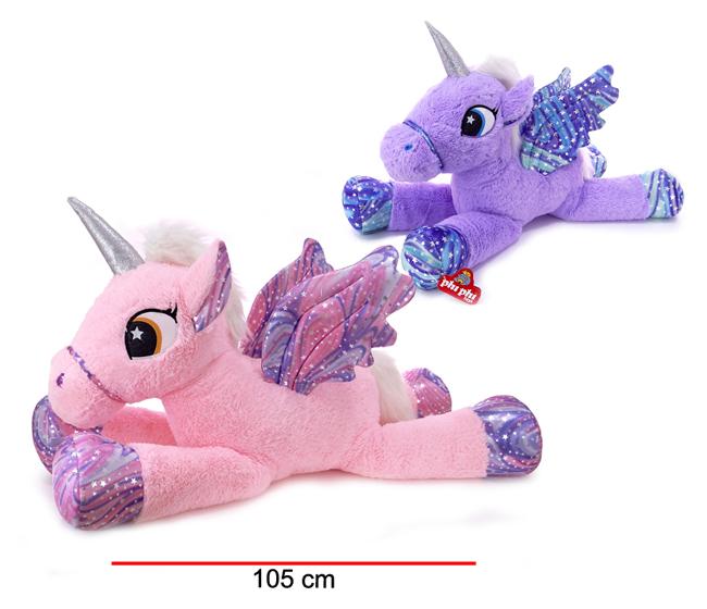 UNICORNIO CON ALAS BRILLO GRANDE