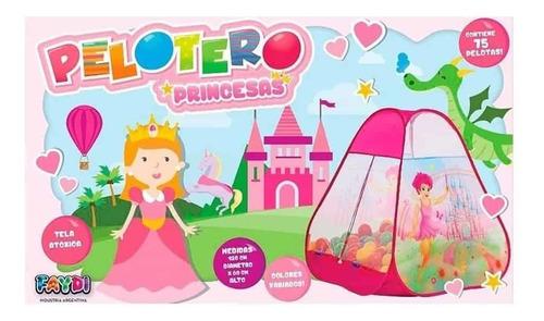 PELOTERO IGLU PRINCESA CON 75 PELOTAS (7703FD)