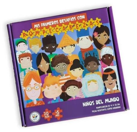 ROMPECABEZAS NIÑOS DEL MUNDO 70 PIEZAS