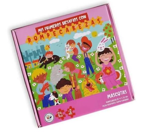 ROMPECABEZAS MASCOTAS 24 PIEZAS