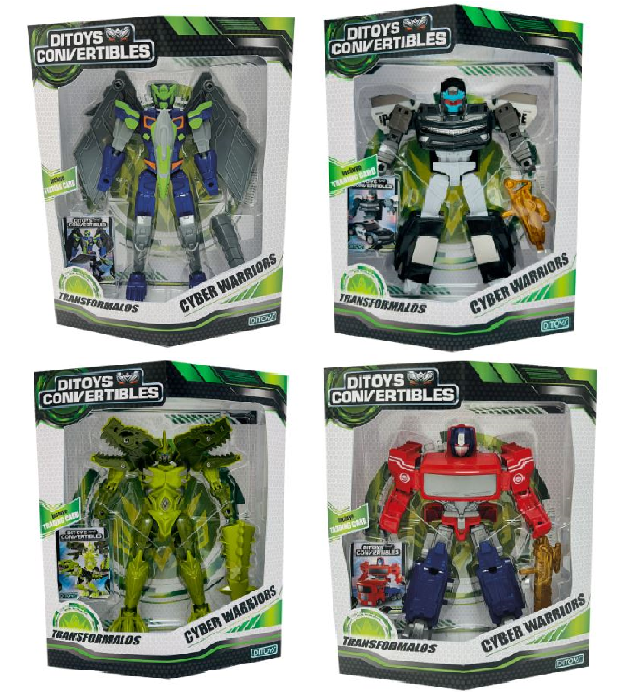 TRANSFORMERS CYBER WARRIORS