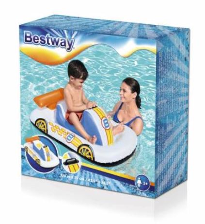 BOTE INFLABLE AUTO 110CM EN CAJA