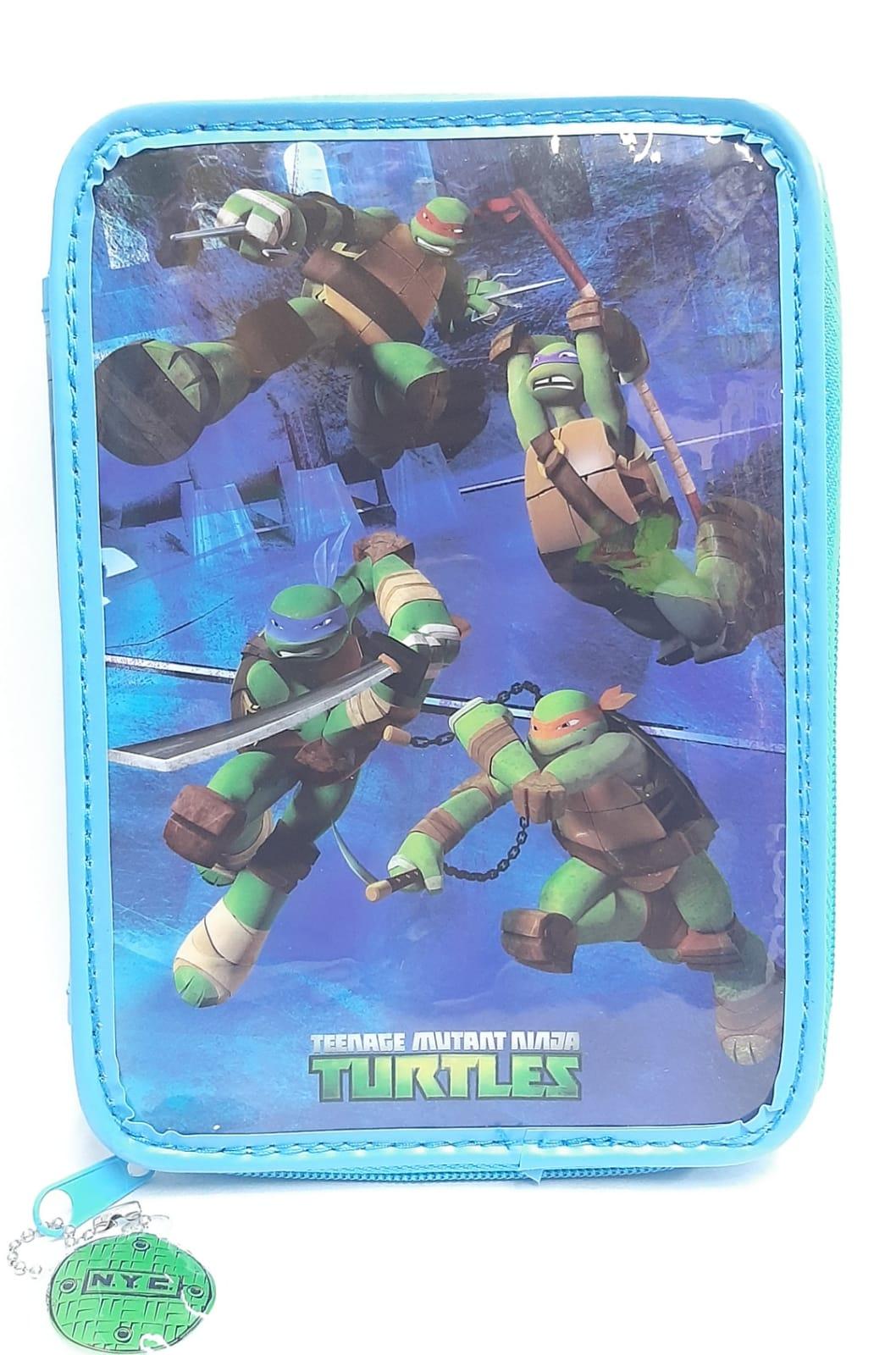 CANOPLA 2 PISOS PVC TORTUGAS NINJA