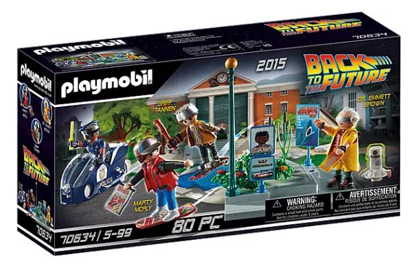 PLAYMOBIL VOLVER AL FUTURO 80 PIEZAS