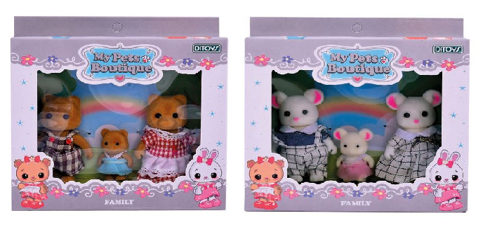 FAMILIA X 3 MY PETS BOUTIQUE - MODELOS SURTIDOS