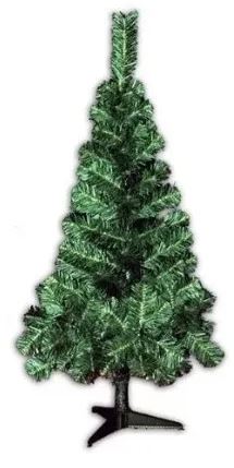 ARBOL DE NAVIDAD CANADIENSE 1.20 MTS VERDE BASE PLASTICO