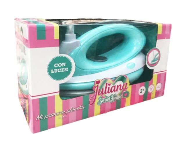 JULIANA MI PRIMERA PLANCHA CON LUCES