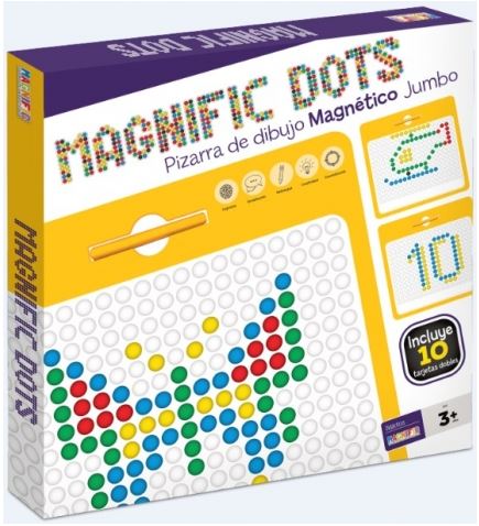 MAGNIFIC DOTS PIZARRA DIBUJO MAGNETICO GRANDE