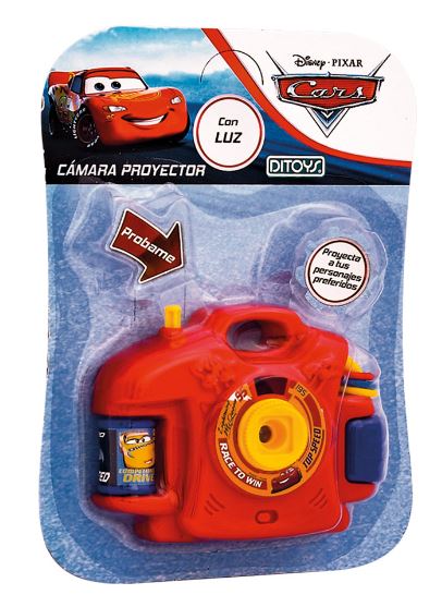 CAMARA PROYECTOR CARS CON LUZ