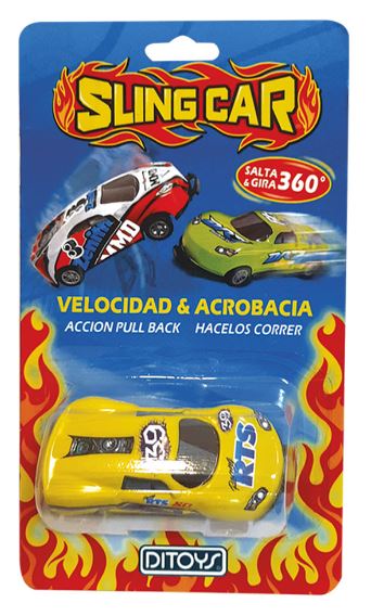 SLING CAR AUTO SALTA Y GIRA 360° EN BLISTER