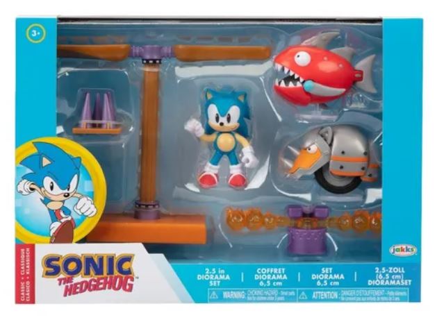 SONIC FIGURAS Y ACCESORIOS X 7 PIEZAS EN CAJA