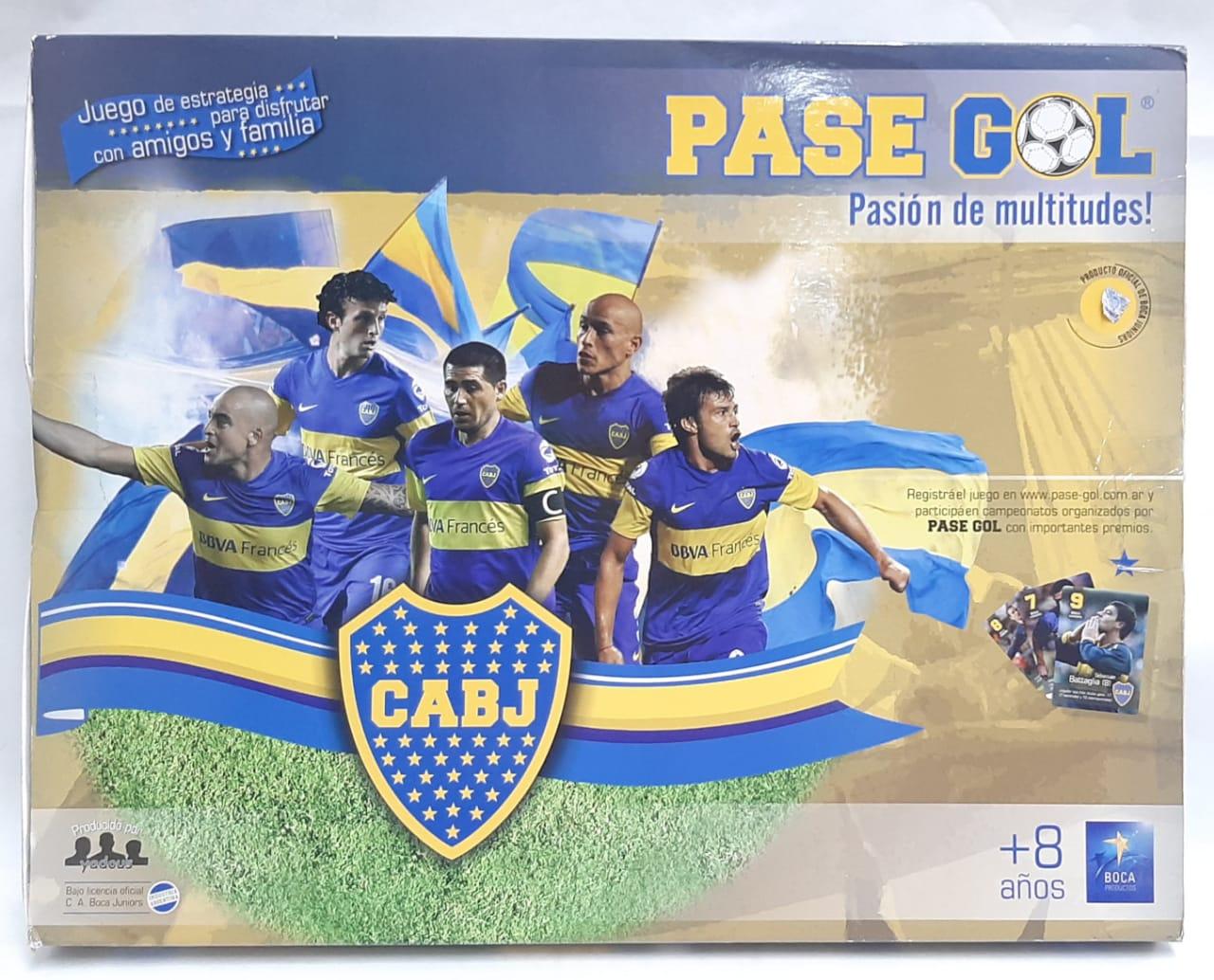 PASE GOL JUEGO BOCA