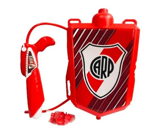 PISTOLA AGUA CON MOCHILA PECHERA RIVER