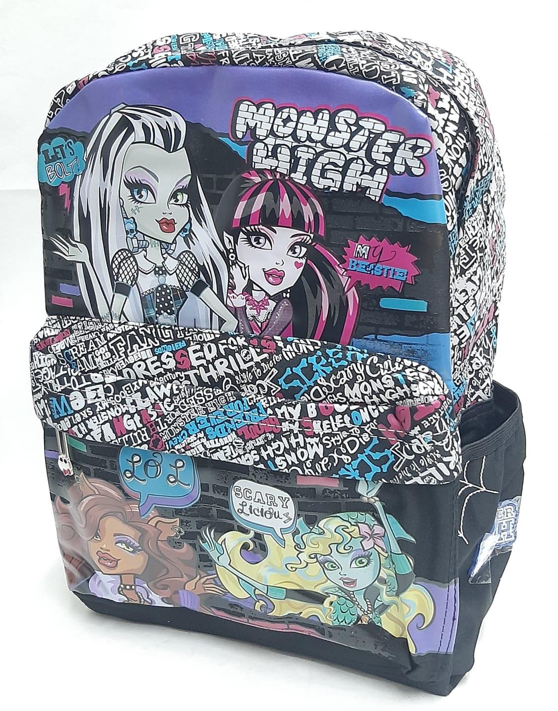 MOCHILA MONSTER HIGH ESPALDA 16