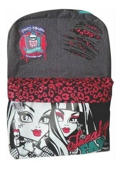 MOCHILA MONSTER HIGH ESPALDA JEAN 16