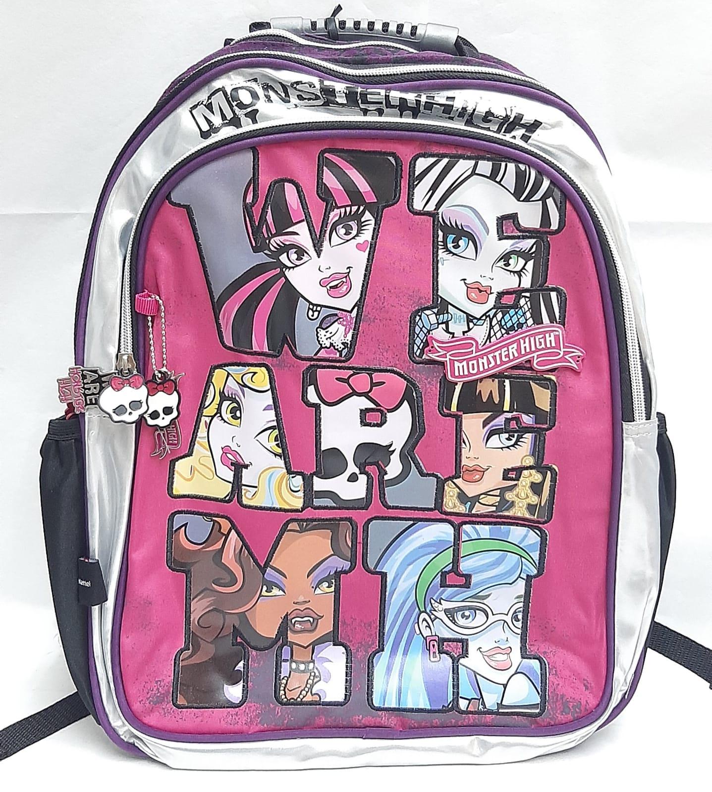 MOCHILA ESPALDA MONSTER HIGH 16